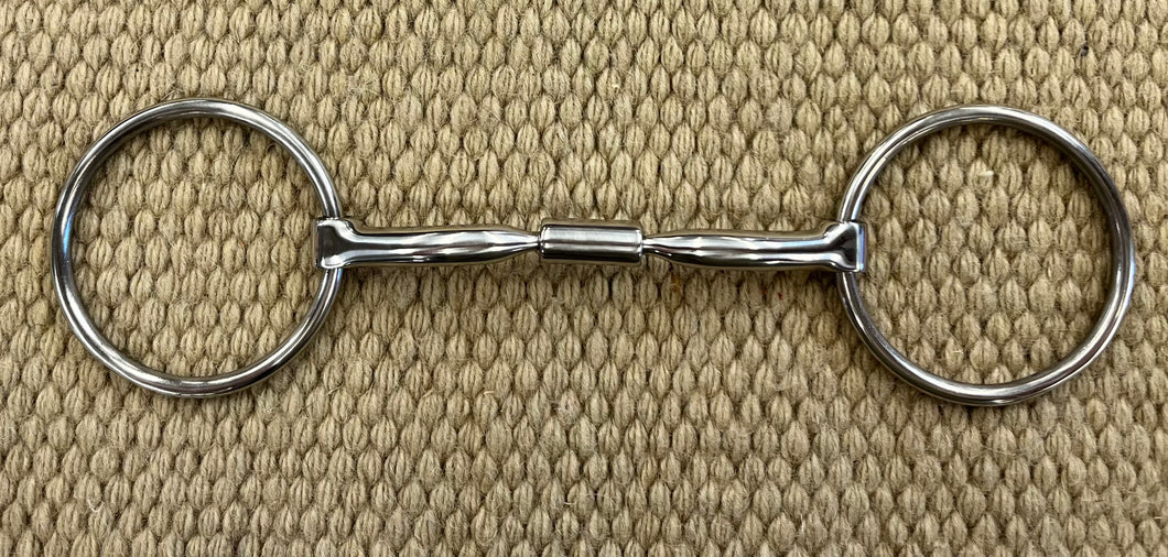 BIT - MB84 - Myler Loose Ring Comfort Snaffle Wide Barrel 4 3/4