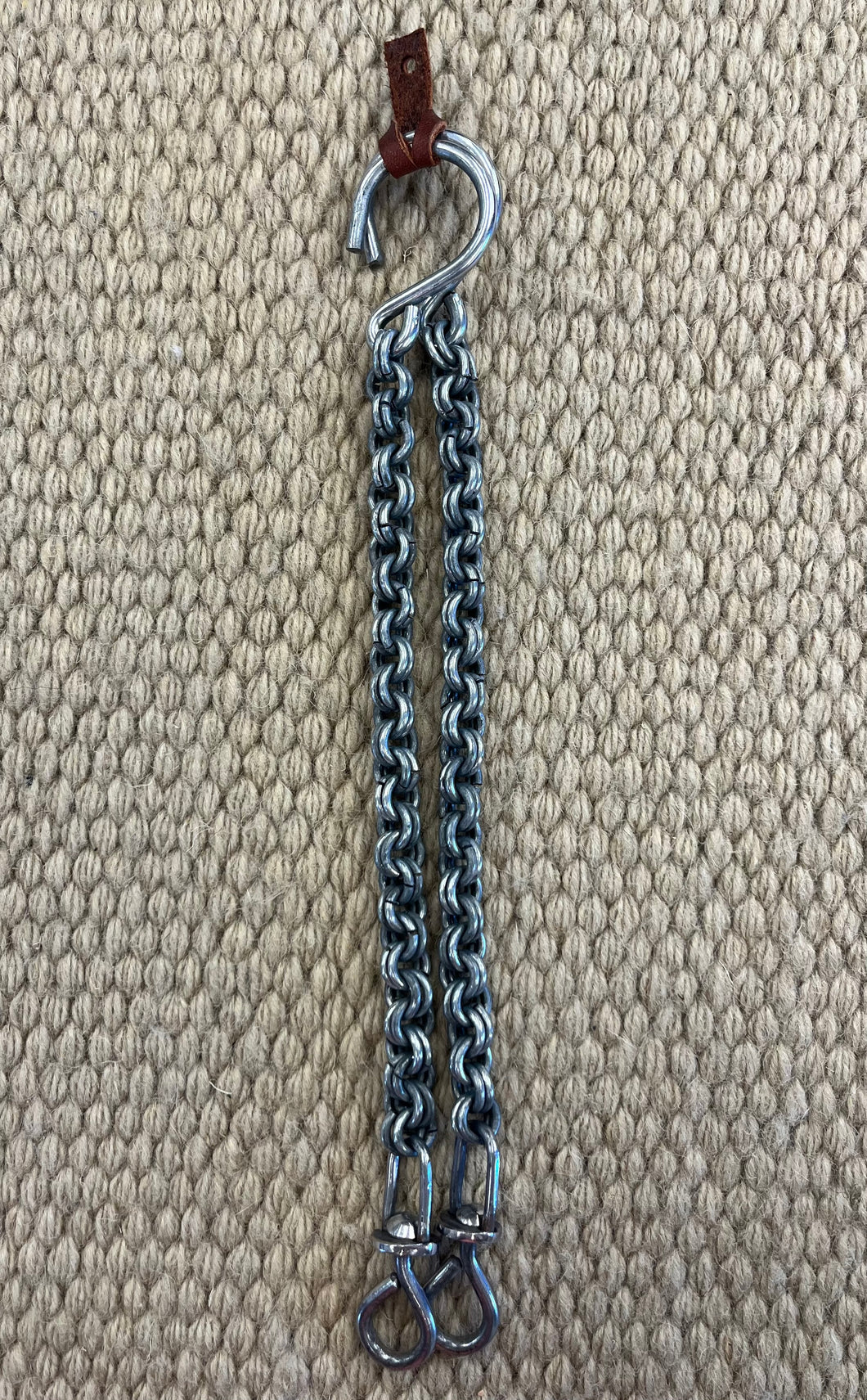 Rein Chains - RCH42 - TRB Steel Double Ring 10 1/2