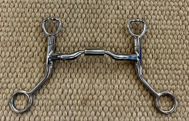 BIT - MB105 - Myler HBT Shank Low Port Comfort Snaffle 4 3/4”