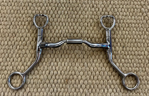 BIT - MB105 - Myler HBT Shank Low Port Comfort Snaffle 4 3/4”