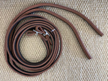 Split Reins - SR16 - 1/2" x 7 1/2' Heavy Oil Double Stitched w/ Buckles