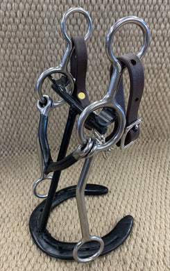 BIT - RM69 - Reinsman Molly Powell Smooth Run Sweet Iron Snaffle