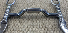 BIT - MB56 - Myler Stainless Steel Flat Shank w/ Sweet Iron Forward Tilt Ported Barrel