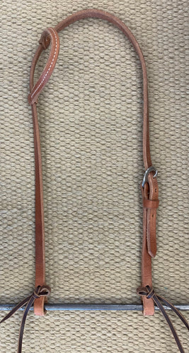 Headstall - HS159 - Light Harness w/ Tie Ends