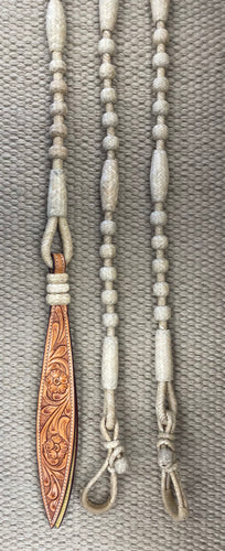 Romal Reins - RR76 - 12 Plait Natural 104