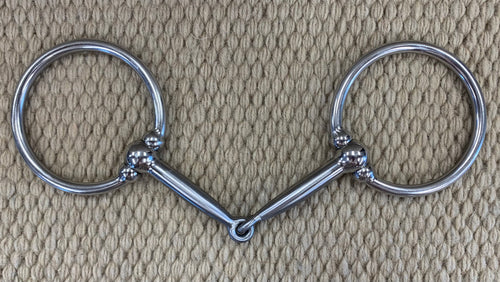 BIT - TB196 - Tom Balding Ballhinge Snaffle Stainless