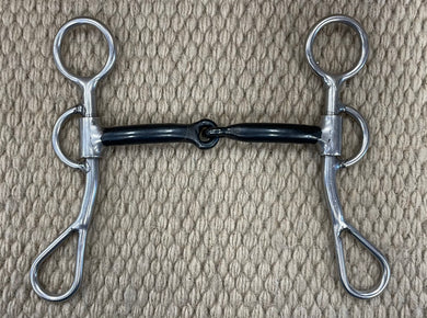 BIT - RM100 - Reinsman Argentine Sweet Iron Snaffle 4 1/2
