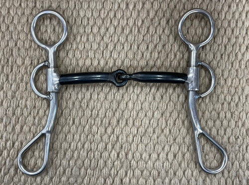 BIT - RM102 - Reinsman Argentine Sweet Iron Snaffle 4 3/4