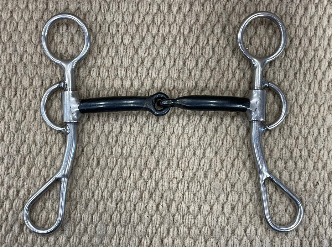 BIT - RM100 - Reinsman Argentine Sweet Iron Snaffle 4 1/2