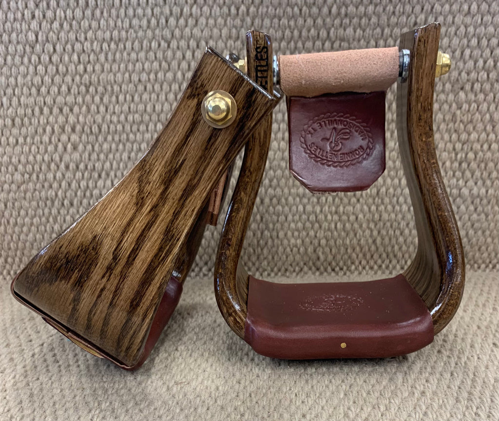 Stirrups STP50 Nettles 3" Flat Bottom Cocoa RC Bean Saddlery