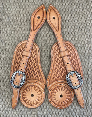 Spur Straps - SPS93 - Toni Pedrini Visalia Standard Basket