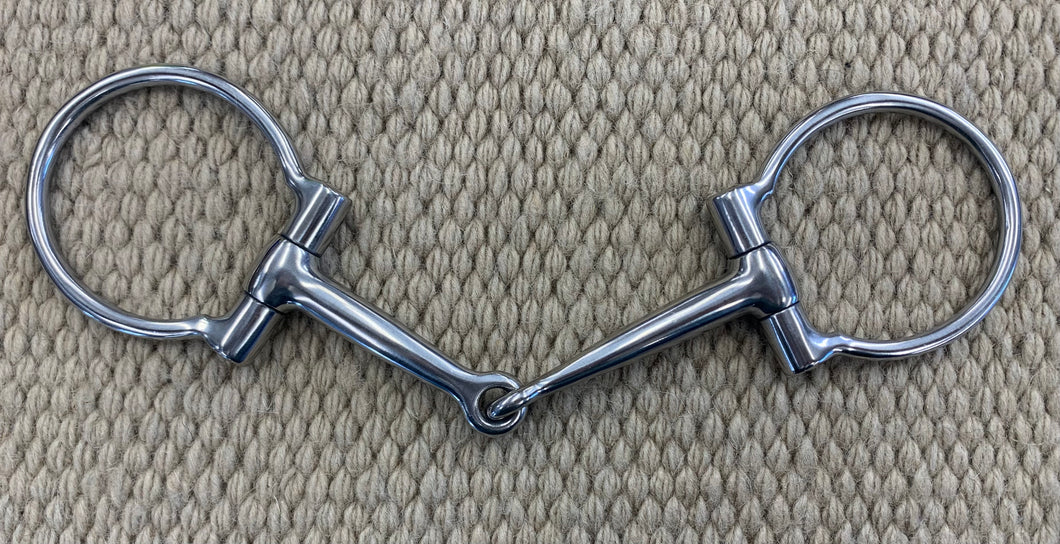 BIT - MB52 - Myler Stainless Steel D-Ring Snaffle 5 1/2