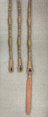 Romal Reins - RR45 - Harness Leather Oklahoma w/ Rawhide Accents 42