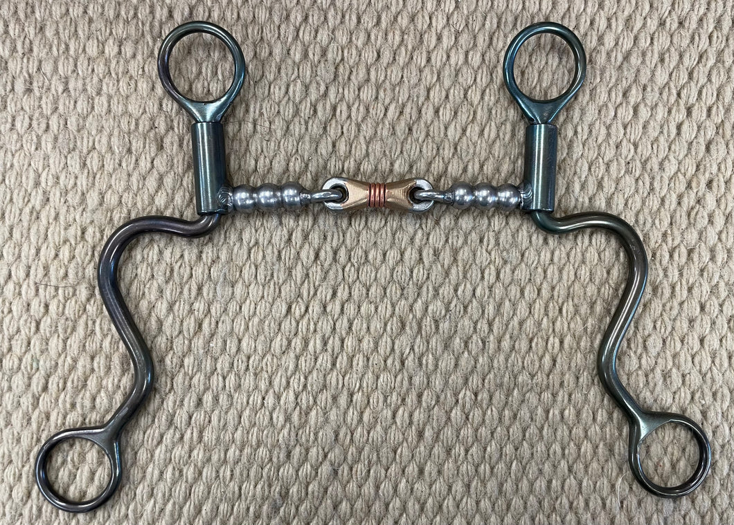 BIT - DT229 - Dutton Long Calvary Beaded Bar Dogbone
