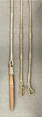 Romal Reins - RR94 - 20 Plait Natural Rawhide 102