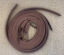 Split Reins - SR12 - 3/4" x 7' Heavy Oil Double Stitched w/ Tie Ends