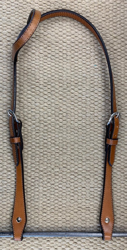 Headstall - HS139 - Plain Antiqued