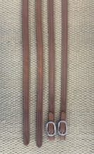 Split Reins - SR11 - 5/8" x 7' Heavy Oil Double Stitched w/ Buckles and Weighted Ends