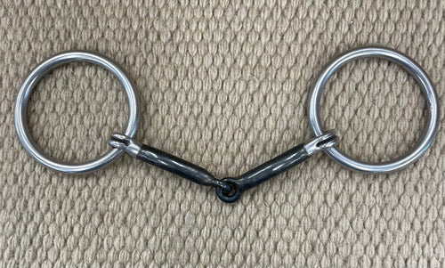 BIT - RM90 - Reinsman Heavy Loose Ring Scrub Board Snaffle