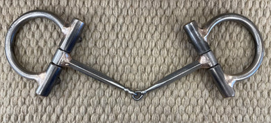 BIT - NH26 - Nolan Hansen Signal D-Ring Alligator Snaffle - 2 1/2