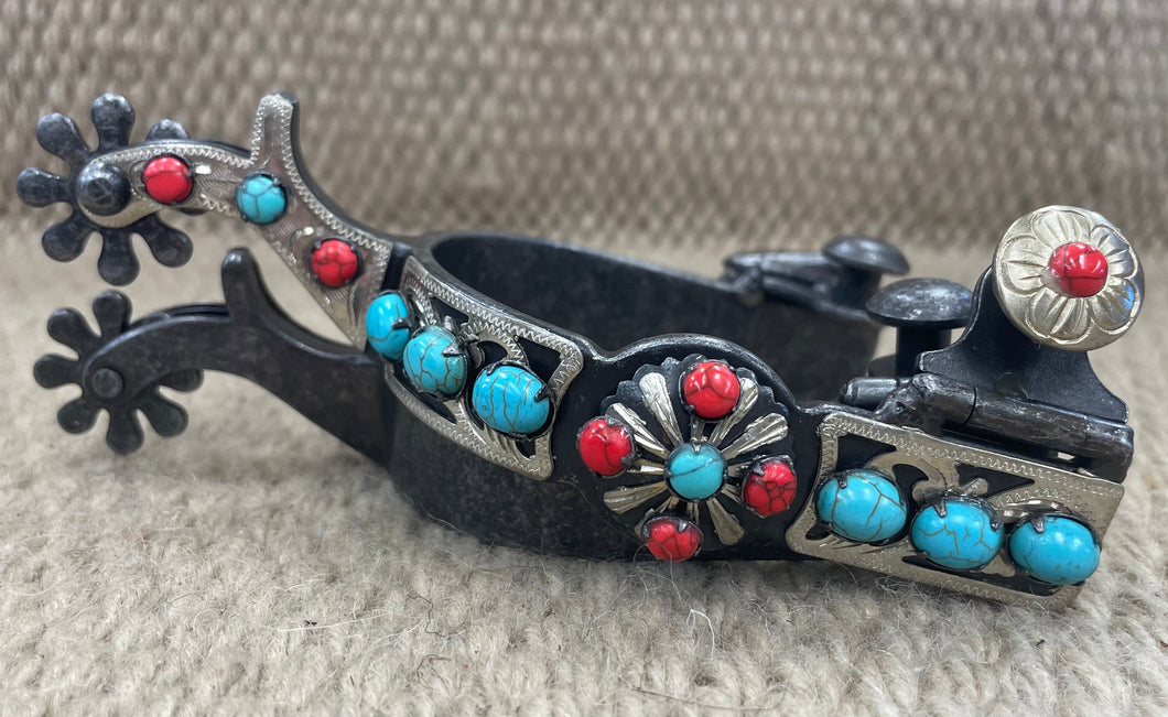 Spurs - SP141 - Cowboy Tack Southwest Collection Starburst Medium