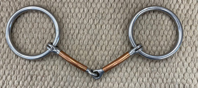 BIT - RM106 - Reinsman Loose Ring Copper Snaffle