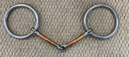 BIT - RM106 - Reinsman Loose Ring Copper Snaffle