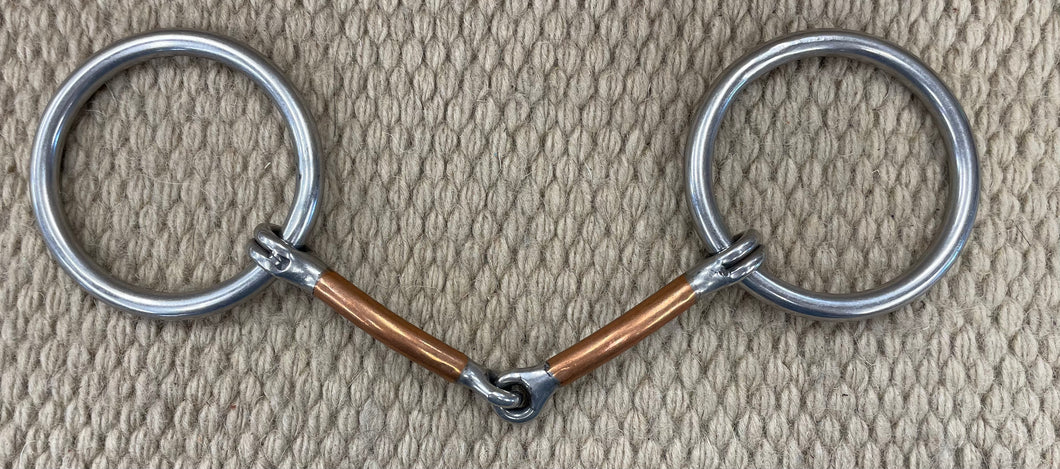 BIT - RM106 - Reinsman Loose Ring Copper Snaffle