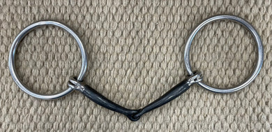 BIT - RM82 - Reinsman Medium Loose Ring Sweet Iron Snaffle