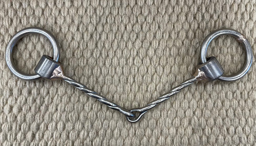 BIT - NH13 - Nolan Hansen Loose Ring Twisted Snaffle - 1 7/8