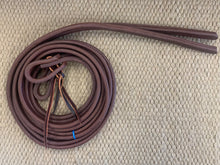 Split Reins - SR19 - 3/8" x 8' Heavy Oil w/ Weighted Ends