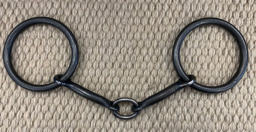 BIT - RM24 - Reinsman Sharon Camarillo Black Hawk Training Snaffle