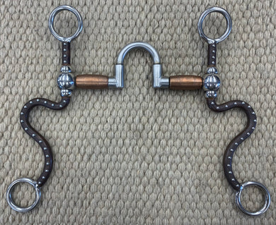 BIT - TB212 - Tom Balding Long S Ballhinge Pro Roller Brown w/ Dots