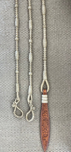 Romal Reins - RR102 - Natural Rawhide 104