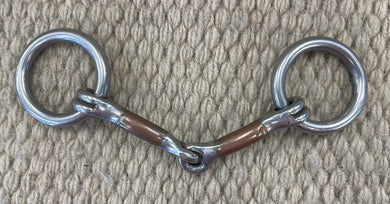 BIT - PB03 - Reinsman Pony Loose Ring Snaffle 3 1/2