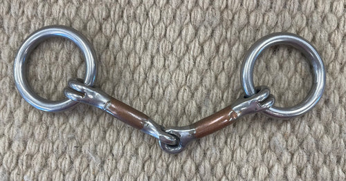 BIT - PB03 - Reinsman Pony Loose Ring Snaffle 3 1/2