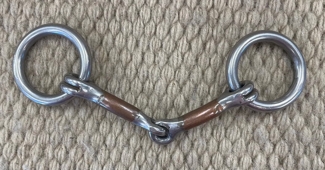 BIT - PB03 - Reinsman Pony Loose Ring Snaffle 3 1/2