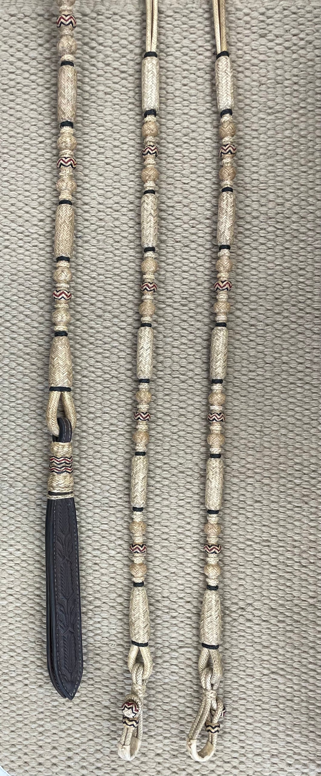 Romal Reins - RR15 - 3-Strand Santa Ynez 106