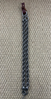 Rein Chains - RCH07 - Jed Rice Double Ring - 11 1/2