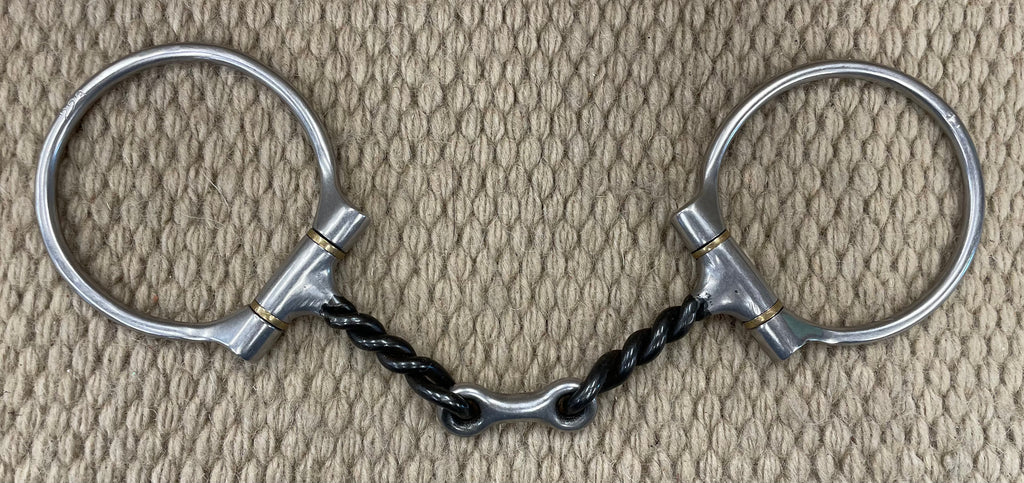 BIT - RM81 - Reinsman D-Ring Twisted Dogbone – RC Bean Saddlery