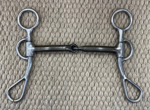 BIT - RM99 - Reinsman Argentine Sweet Iron Snaffle 5 1/4