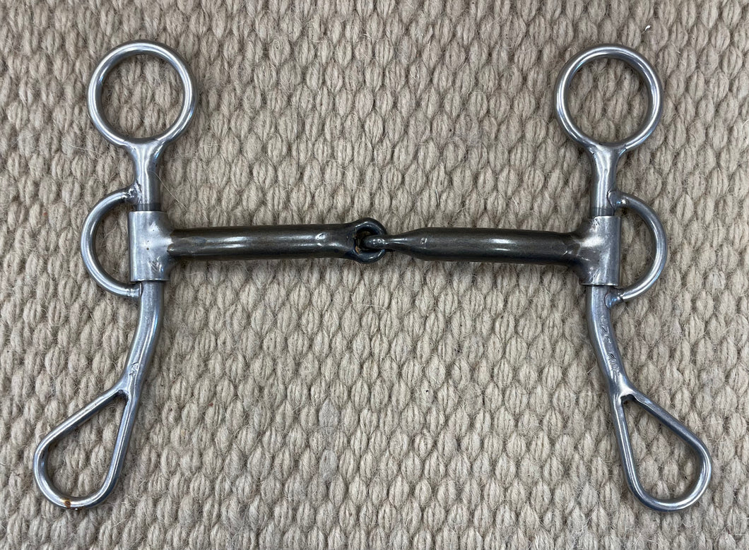 BIT - RM99 - Reinsman Argentine Sweet Iron Snaffle 5 1/4