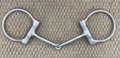 BIT - CT01 - Cowboy Tack Plain D-Ring Snaffle