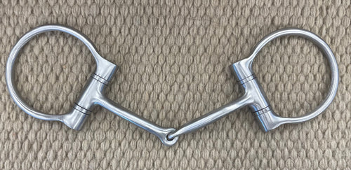 BIT - CT01 - Cowboy Tack Plain D-Ring Snaffle