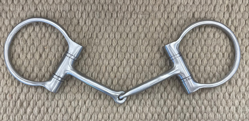 BIT - CT01 - Cowboy Tack Plain D-Ring Snaffle