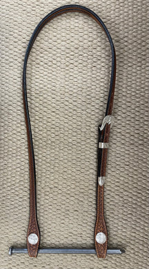 Headstall - HS213 - Basket Antiqued 1/2