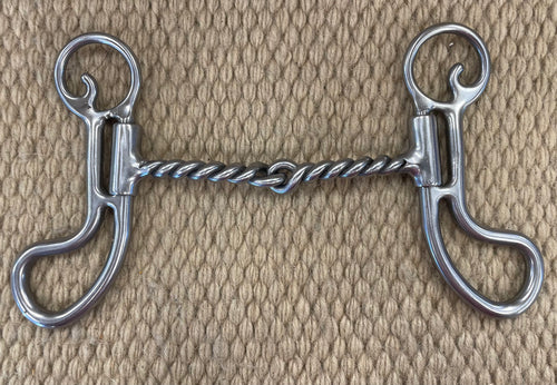 BIT - PB08 - Pro Choice EQ Pony Twisted Snaffle 4 1/2