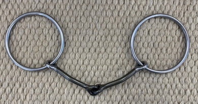BIT - RM28 - Reinsman Loose Ring Sweet Iron Bradoon Snaffle