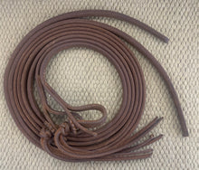 Split Reins - SR26 - 5/8" x 8' Heavy Oil Rattlesnake w/ Weighted Ends