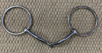 BIT - MB23 - Myler Loose Ring Sweet Iron Snaffle Stainless